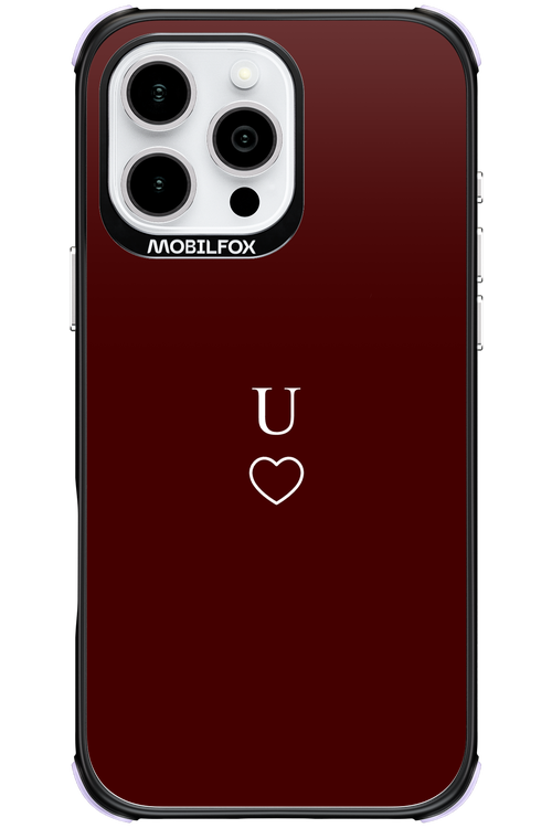 U Burgundia 2.0 - Apple iPhone 16 Pro Max