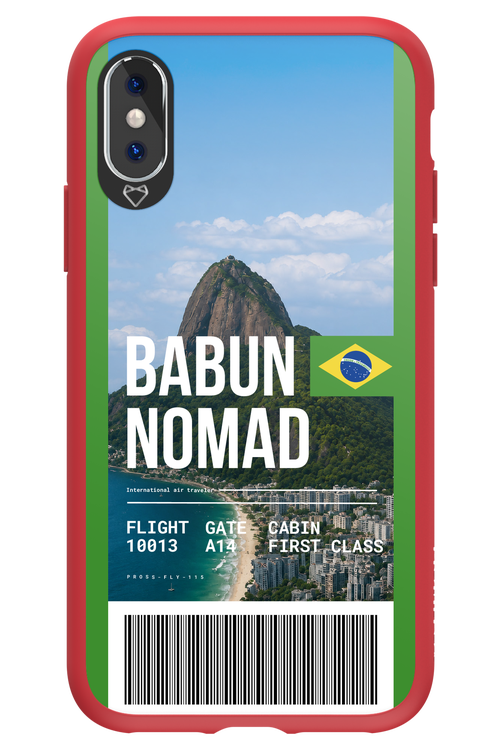 BABUN NOMAD (fly ticket) 2.0 - Apple iPhone XS