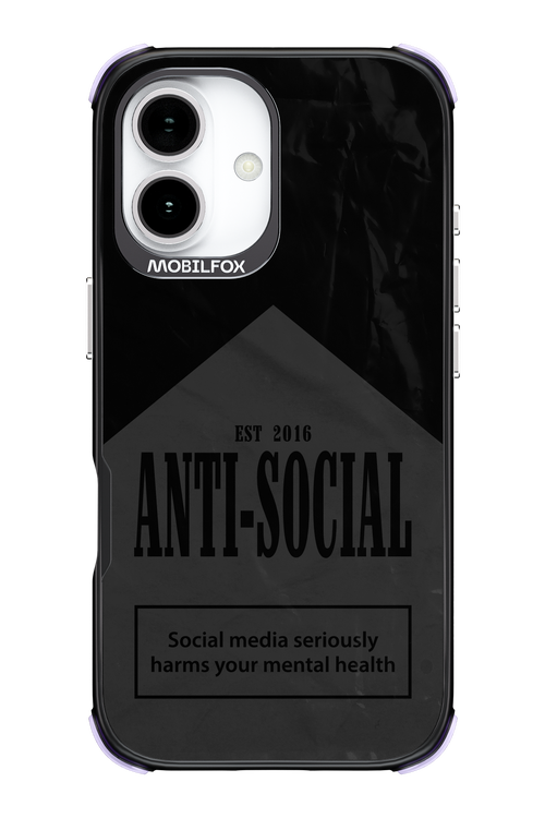 ANTI-SOCIAL (BLVCK) 2.0 - Apple iPhone 17
