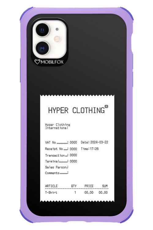 HYPER RECEIPT - Apple iPhone 11