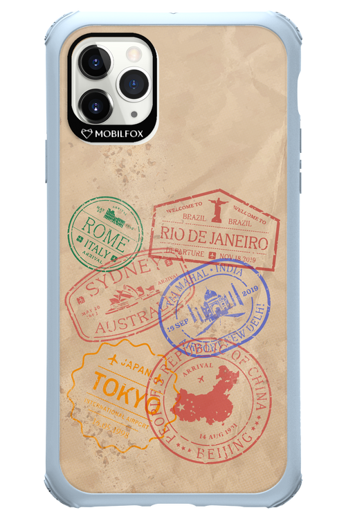 Travel Stamps 2.0 - Apple iPhone 11 Pro Max
