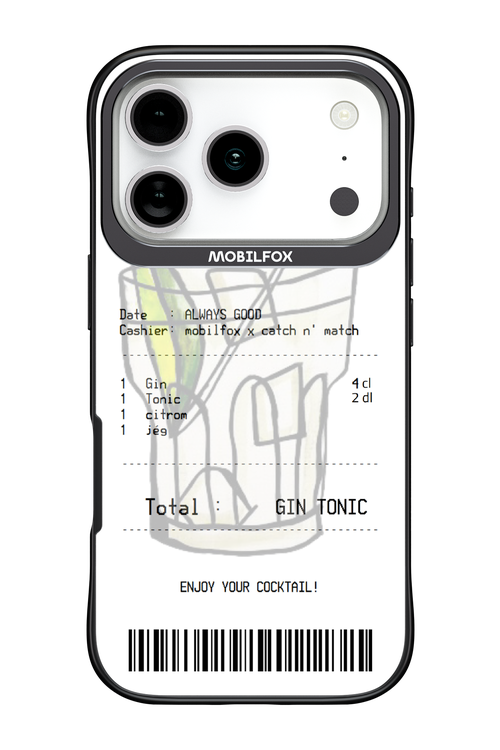 gin tonic - Apple iPhone 17 Pro