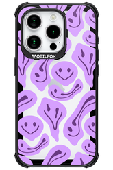 Fluid Smiley Purple - Apple iPhone 15 Pro