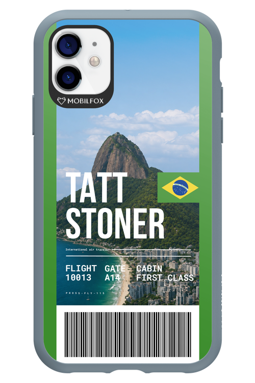 TATT STONER (fly ticket) 2.0 - Apple iPhone 11