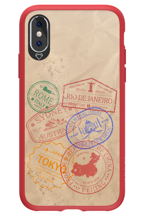 Travel Stamps 2.0 - Apple iPhone XS
