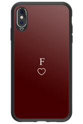 F Burgundia 2.0 - Apple iPhone XS Max