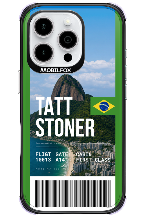 TATT STONER (fly ticket) 2.0 - Apple iPhone 16 Pro