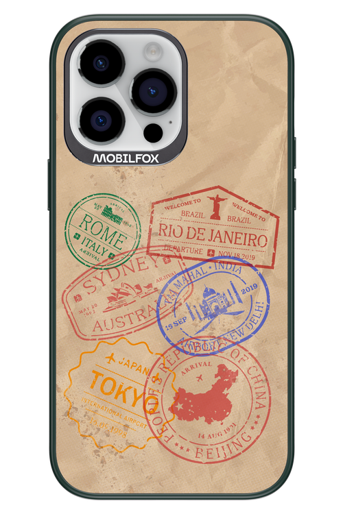 Travel Stamps 2.0 - Apple iPhone 14 Pro Max