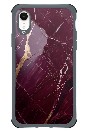 Burgundy Marble - Apple iPhone XR