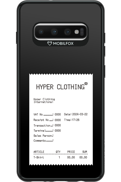 HYPER RECEIPT - Samsung Galaxy S10+