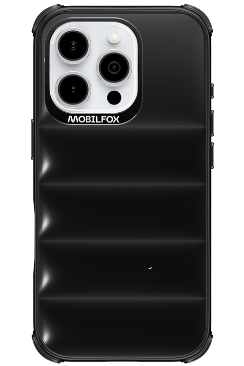 Black Puffer Case - Apple iPhone 16 Pro