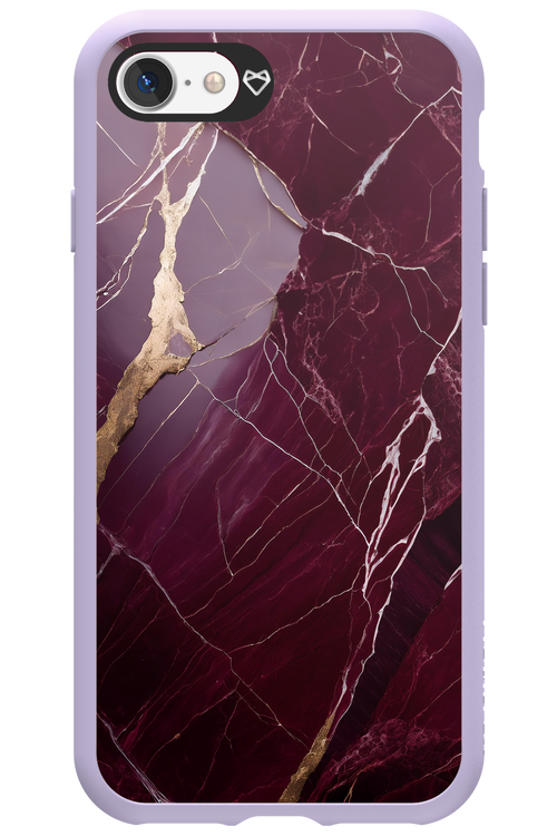 Burgundy Marble - Apple iPhone 7