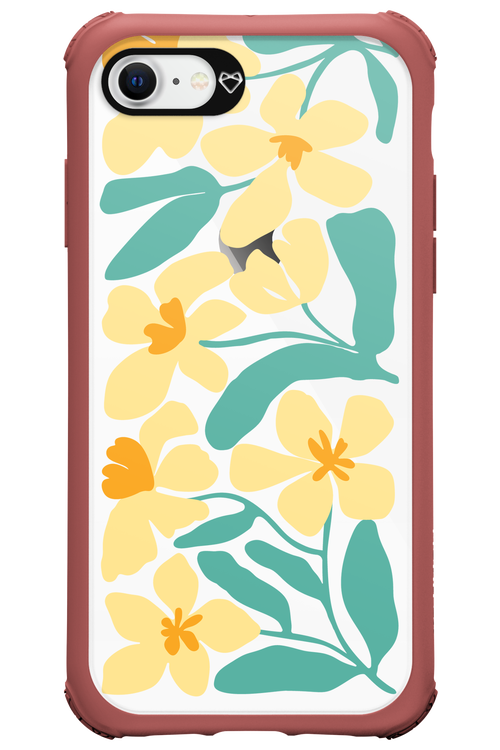 Yellow Flower - Apple iPhone 8