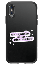 Sarcastic Black - Apple iPhone XS