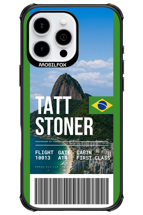 TATT STONER (fly ticket) 2.0 - Apple iPhone 16 Pro Max