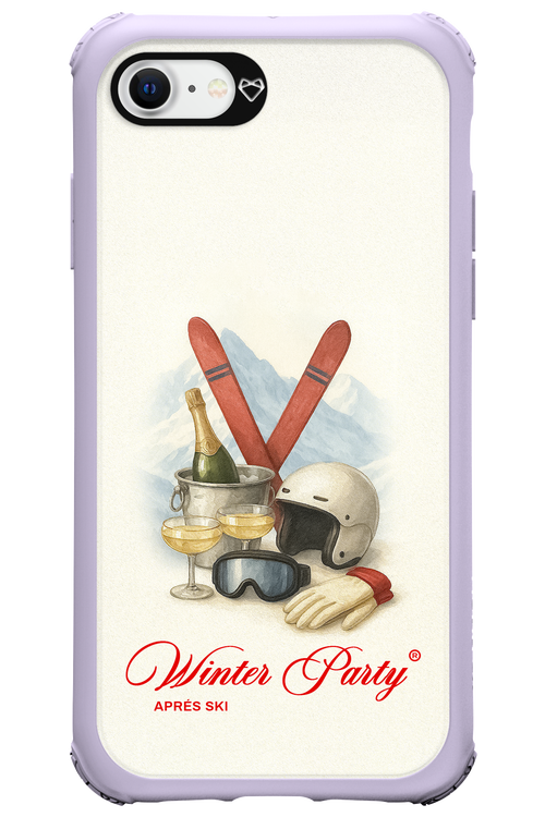 Winter Ski Party - Apple iPhone SE 2022