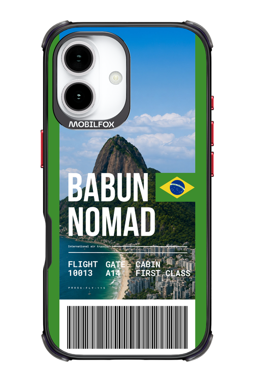 BABUN NOMAD (fly ticket) 2.0 - Apple iPhone 17