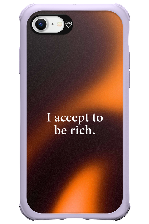 I accept to be rich - Apple iPhone SE 2022