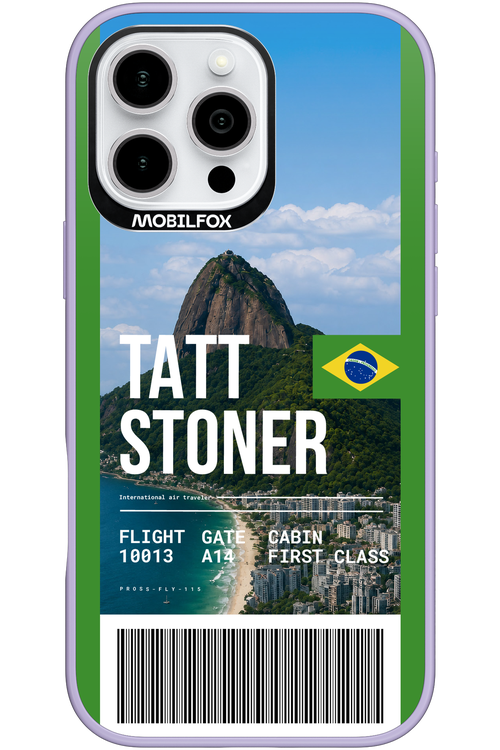 TATT STONER (fly ticket) 2.0 - Apple iPhone 16 Pro Max