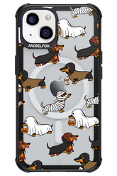 Scary Dachshund (Transparent) - Apple iPhone 13