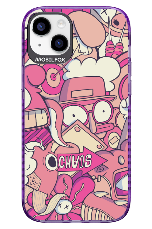 Coral Chaos - Apple iPhone 14 Plus