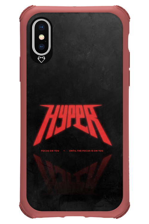 HYPER RED - Apple iPhone X