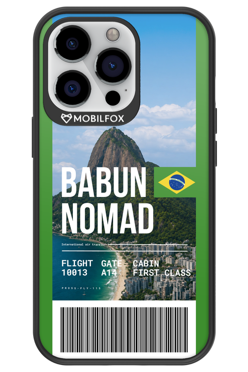 BABUN NOMAD (fly ticket) 2.0 - Apple iPhone 13 Pro