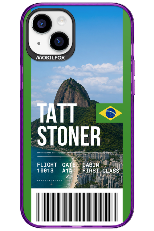 TATT STONER (fly ticket) 2.0 - Apple iPhone 15 Plus