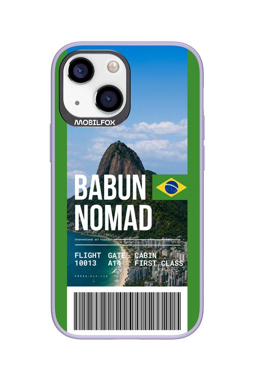 BABUN NOMAD (fly ticket) 2.0 - Apple iPhone 13 Mini