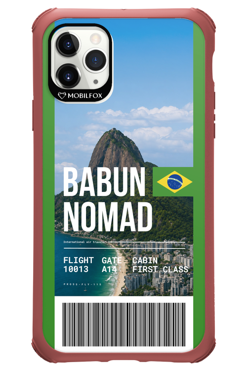 BABUN NOMAD (fly ticket) 2.0 - Apple iPhone 11 Pro Max