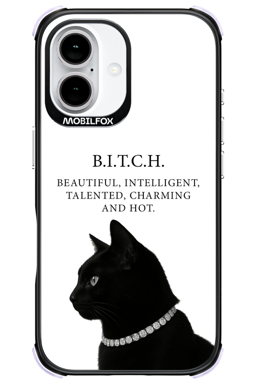 B. i. t. c. h. - Apple iPhone 16