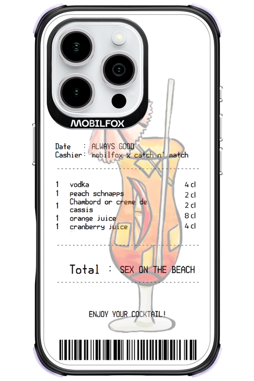 sex on the beach cocktail - Apple iPhone 16 Pro