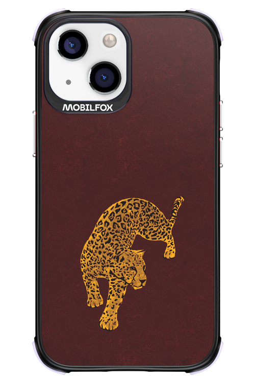 Burgundy Leopard - Apple iPhone 13 Mini