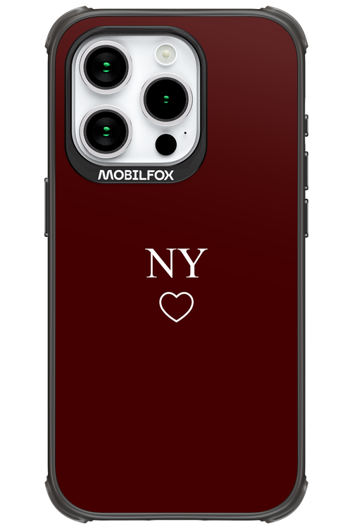 NY Burgundia 2.0 - Apple iPhone 15 Pro