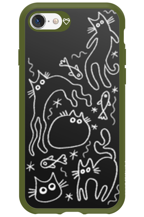 CHALK_CATS - Apple iPhone SE 2022