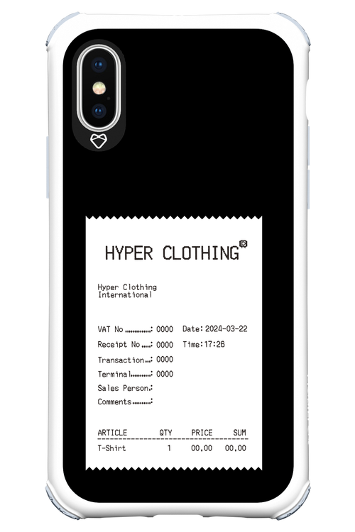 HYPER RECEIPT - Apple iPhone XS