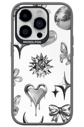 Silver Zone Transparent - Apple iPhone 14 Pro