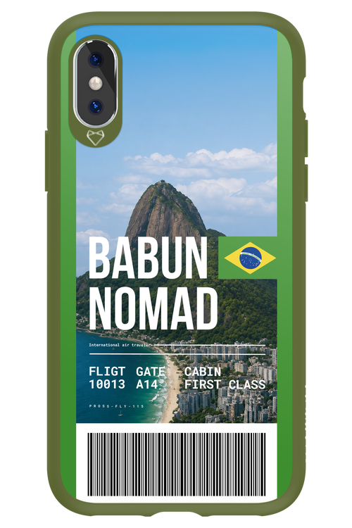 BABUN NOMAD (fly ticket) 2.0 - Apple iPhone XS