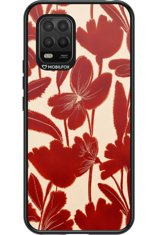 Burgundy Flowers 2.0 - Xiaomi Mi 10 Lite 5G