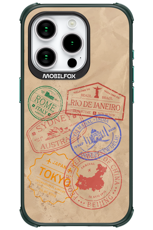 Travel Stamps 2.0 - Apple iPhone 15 Pro