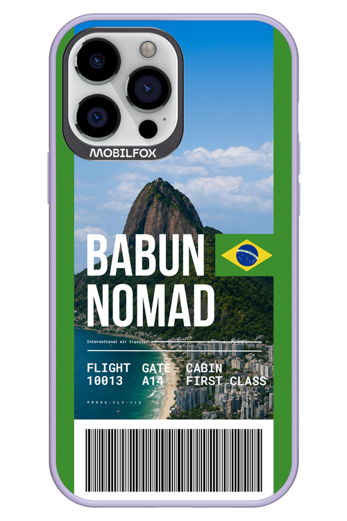 BABUN NOMAD (fly ticket) 2.0 - Apple iPhone 13 Pro Max