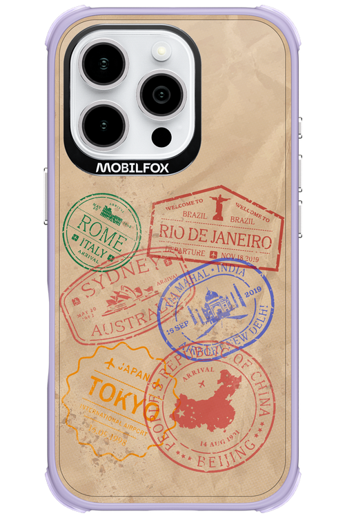 Travel Stamps 2.0 - Apple iPhone 16 Pro