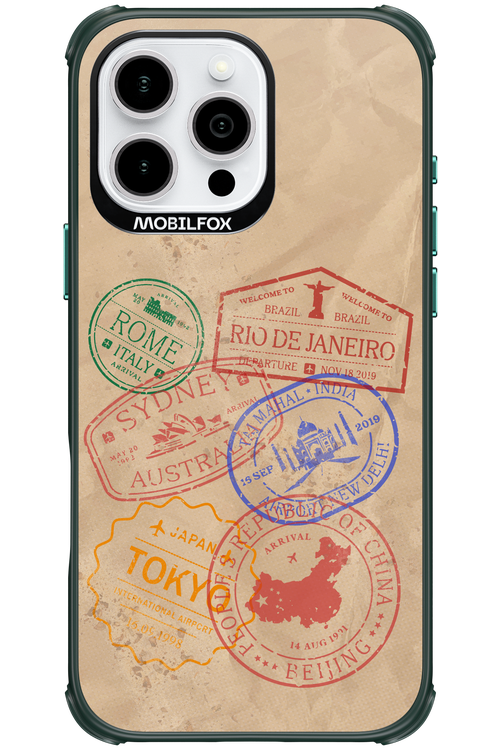 Travel Stamps 2.0 - Apple iPhone 16 Pro Max