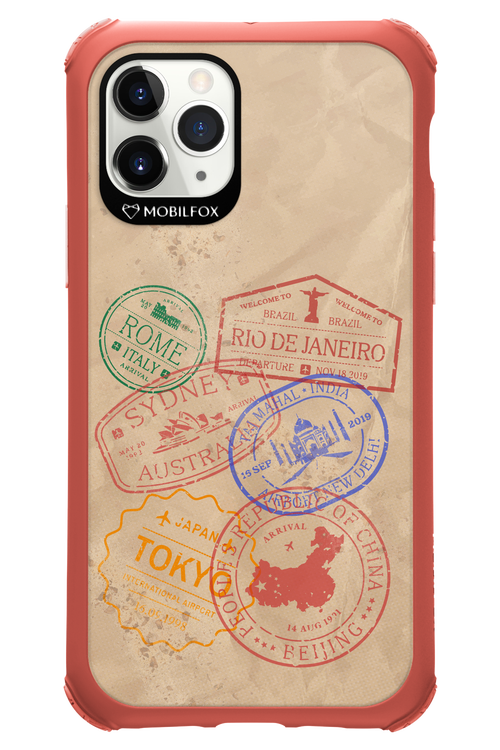 Travel Stamps 2.0 - Apple iPhone 11 Pro