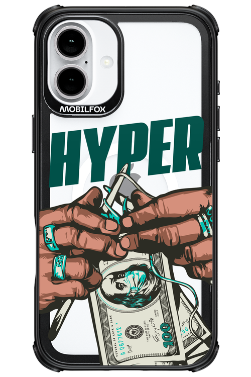 KNIT Transparent 2.0 - Apple iPhone 16 Plus