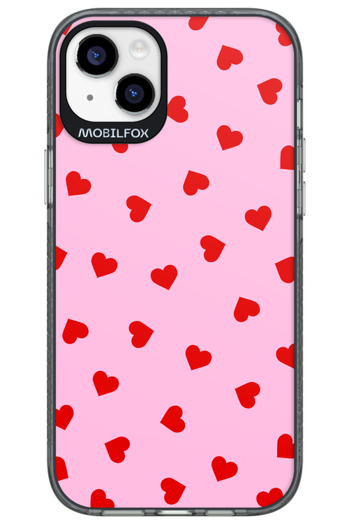 Sprinkle Heart Pink - Apple iPhone 14 Plus