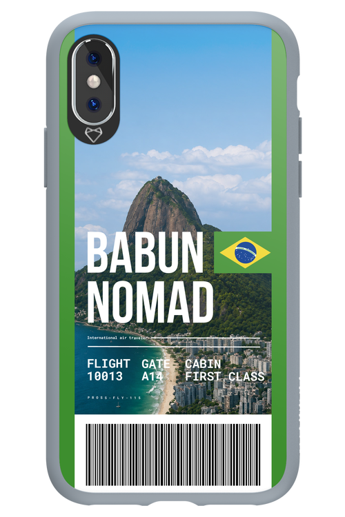 BABUN NOMAD (fly ticket) 2.0 - Apple iPhone XS