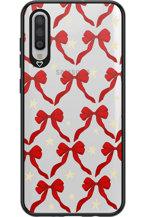 Bow & Stars (Transparent) - Samsung Galaxy A70