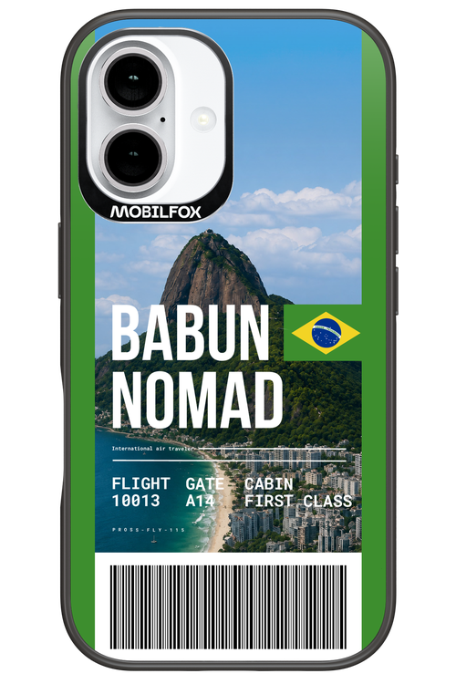 BABUN NOMAD (fly ticket) 2.0 - Apple iPhone 16