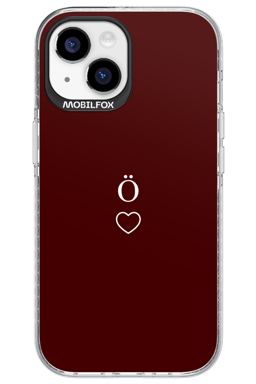 O Burgundia II 2.0 - Apple iPhone 15